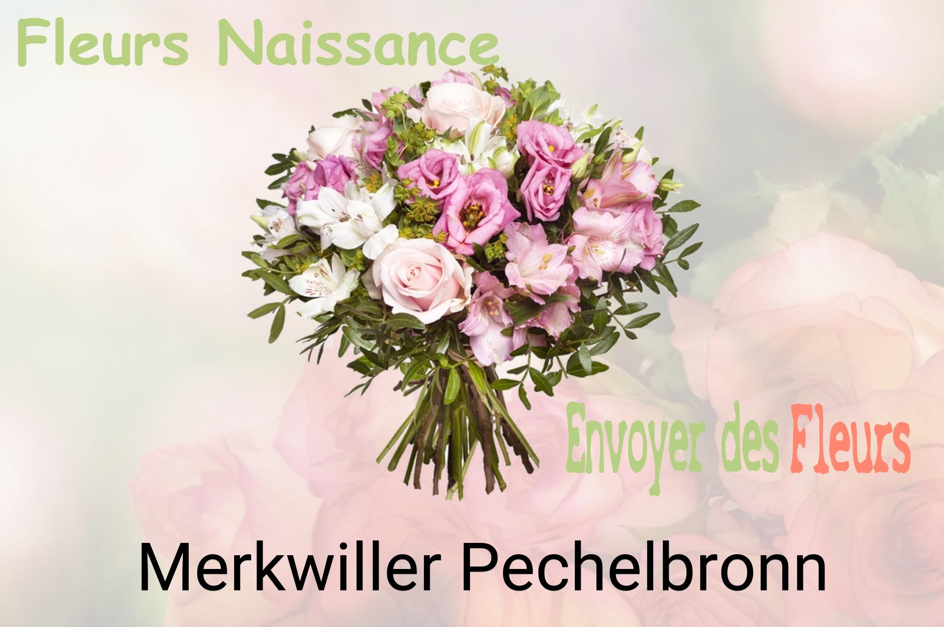 Bouquet de fleurs de naissance livré à Merkwiller-Pechelbronn